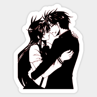 Full Metal Panic Kaname and Sousuke Sticker